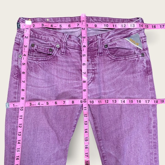 Replay Ladies’ Pink/Purple Low Rise Bootcut Jeans - Picture 13 of 15